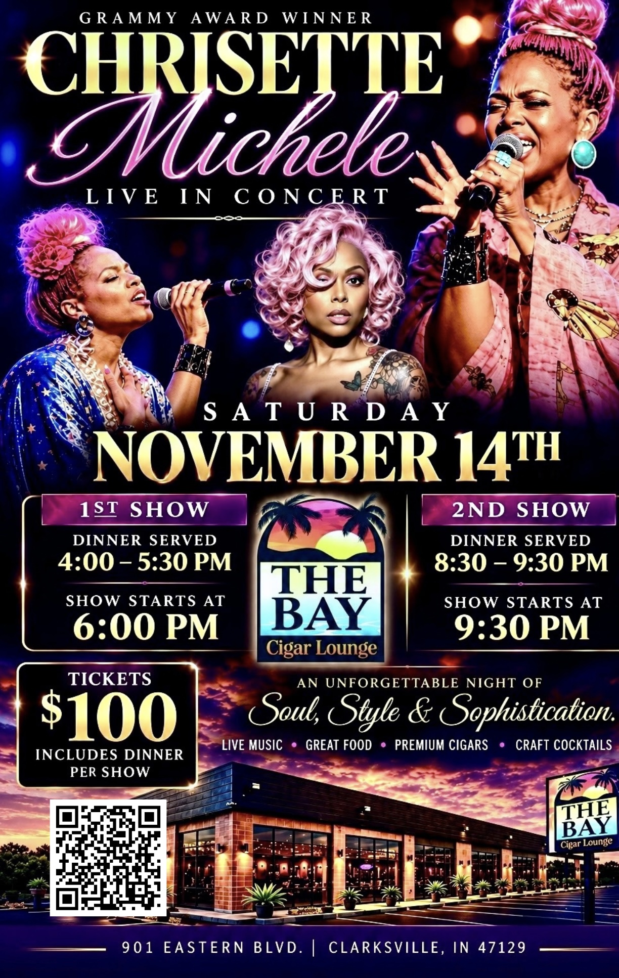 Event Flyer Chrisette Michele