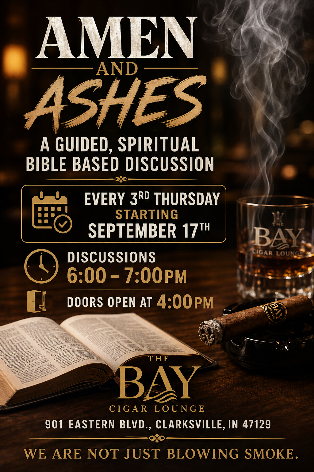 Event Invite Amen & Ashes